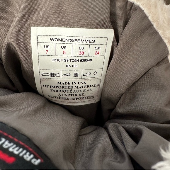 The North Face Thermoball Roll Down Pull On Winter Boots Leather Womens - Picture 6 of 11